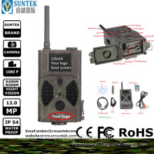 Wholesale Suntek MMS 12MP 1080P Hunting camera HC300M MMS/GSM/GPRS/E-mail SMS Command Night Vision Hunting Camera HC300M